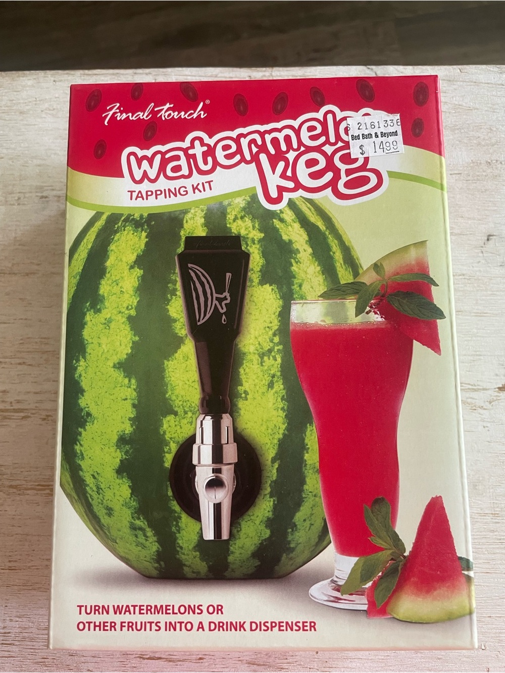 Watermelon Keg Tapping Kit